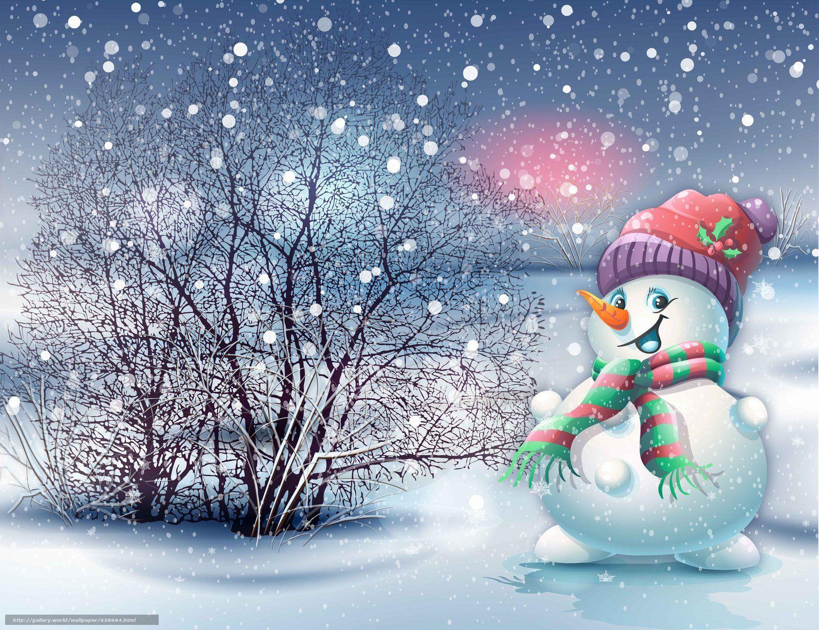 Immagini di Natale con la neve