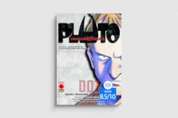 Cover di Pluto, manga di Naoki Urasawa