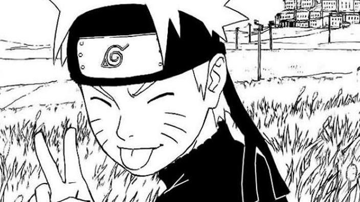 L'esuberanti ninja protagonista del manga