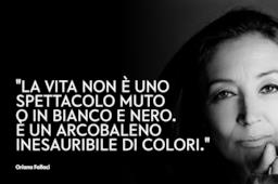 Copertina Oriana Fallaci frasi