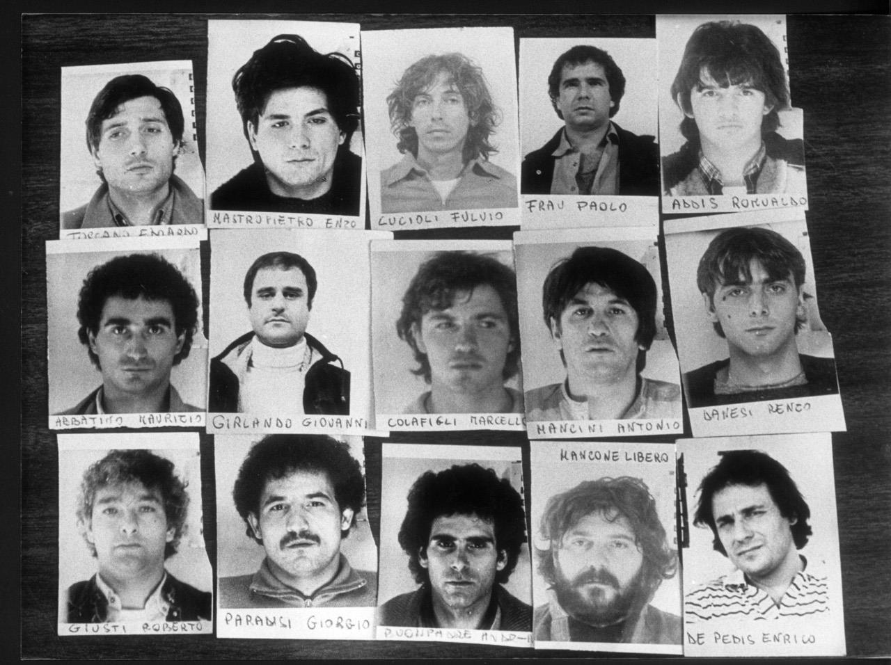 I componenti della banda della Magliana