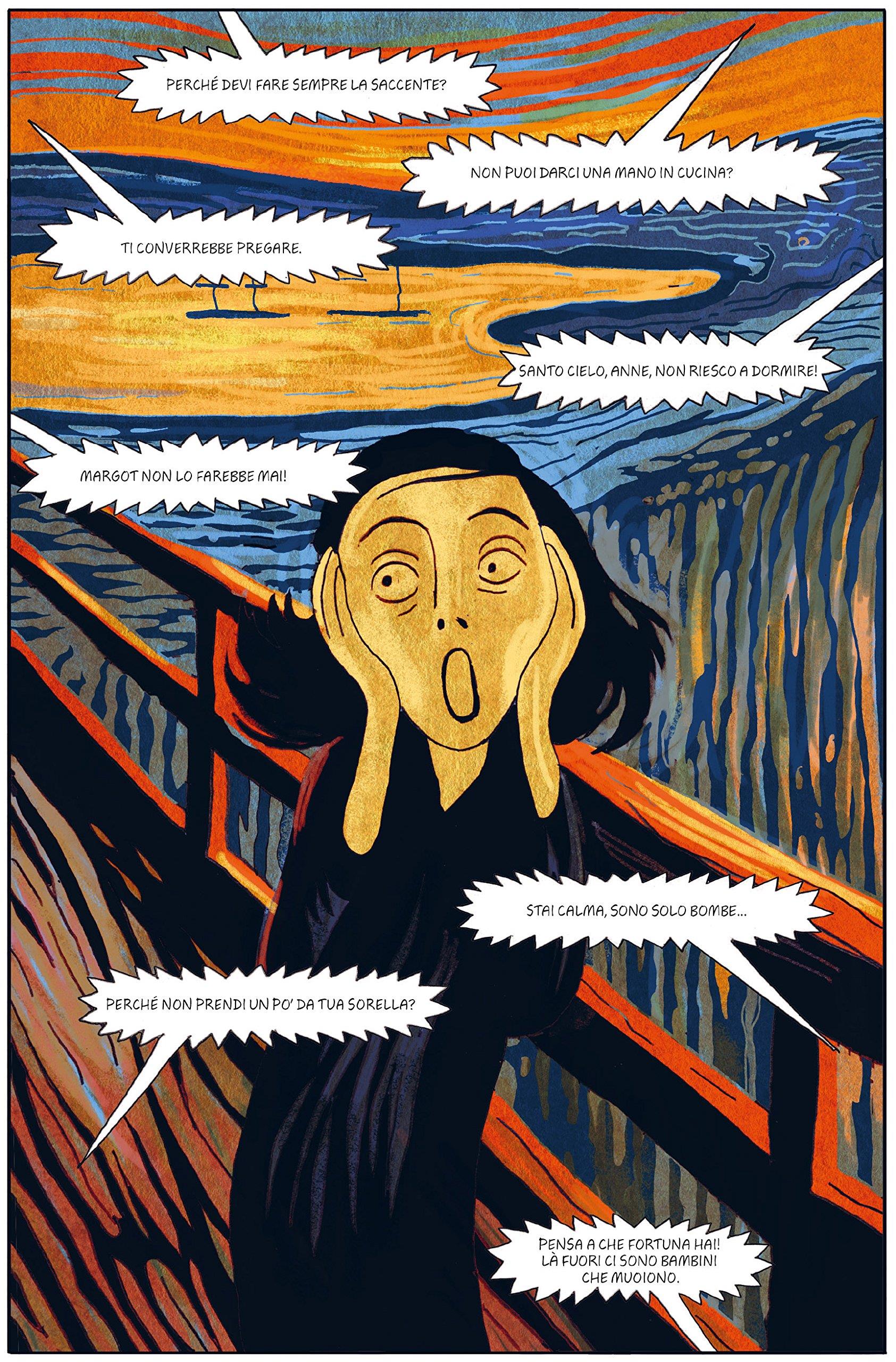 Anne in versione Urlo di Munch