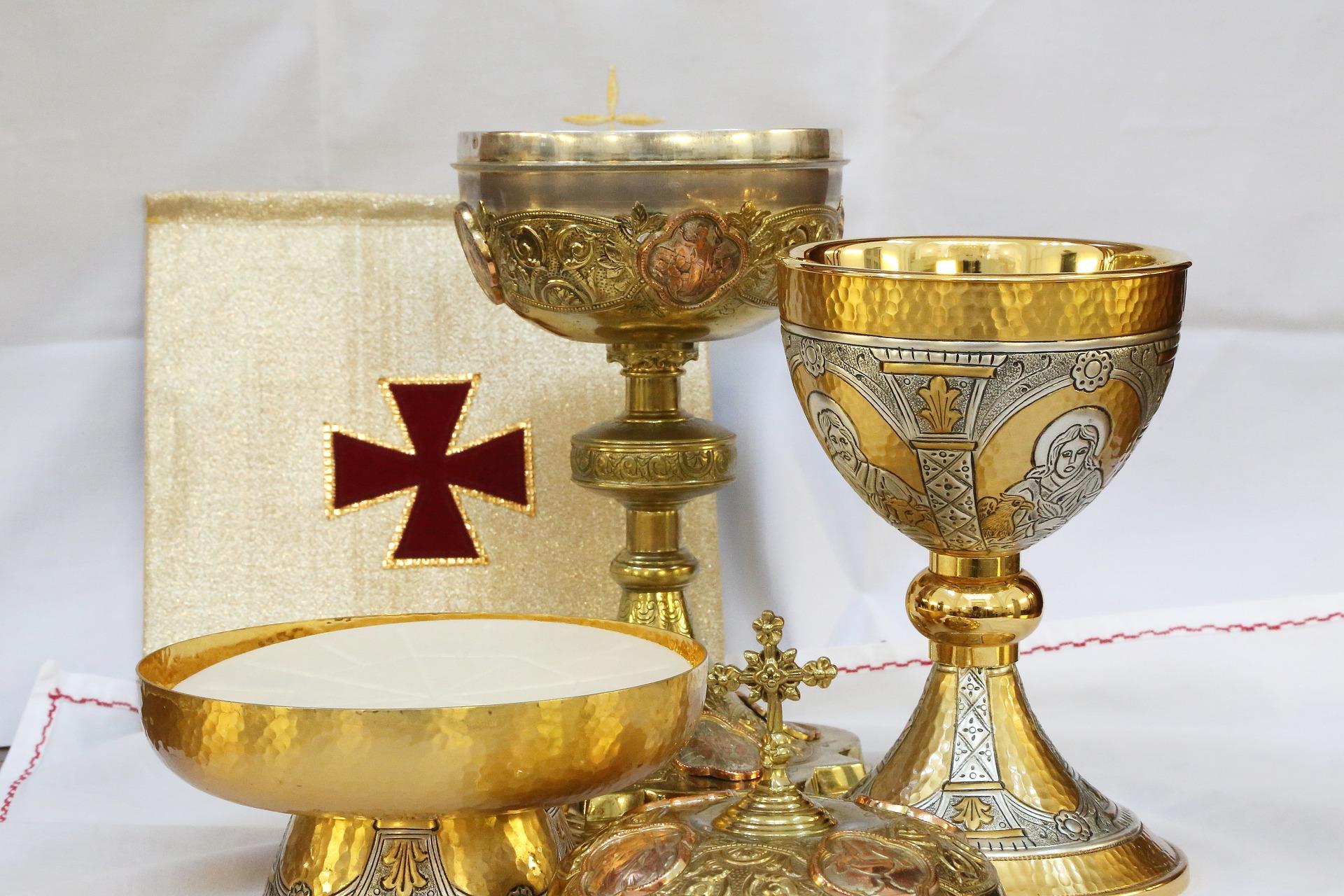 Calice sacro ed eucaristia