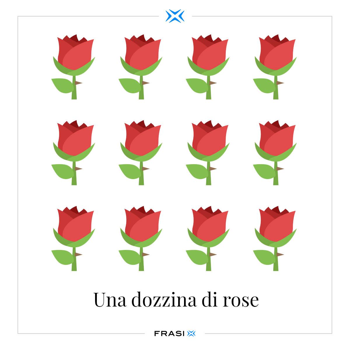 Una dozzina di rose