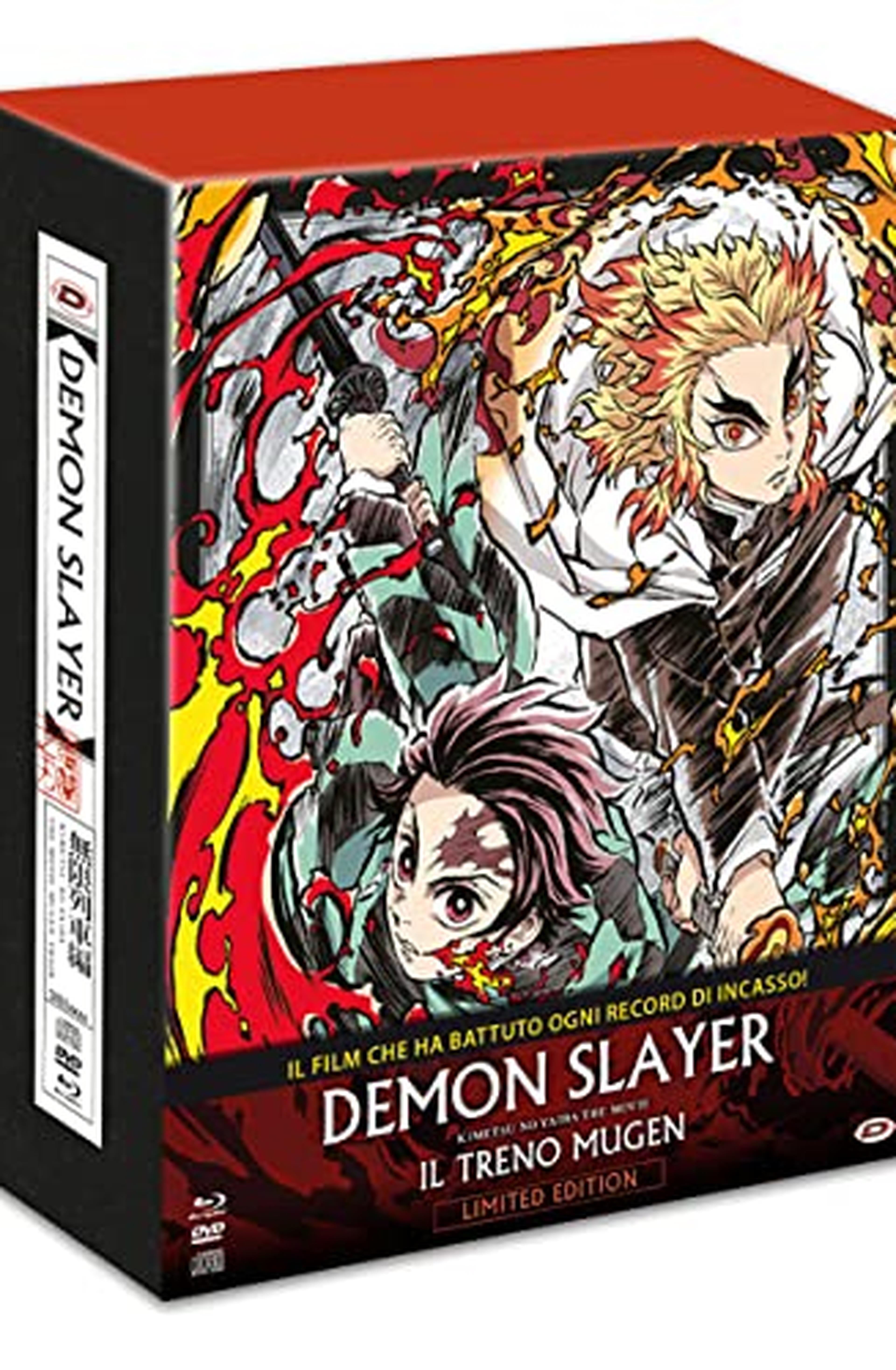 Demon Slayer The Movie: Il Treno Mugen - Limited Edition (Blu-ray+Dvd+Cd)