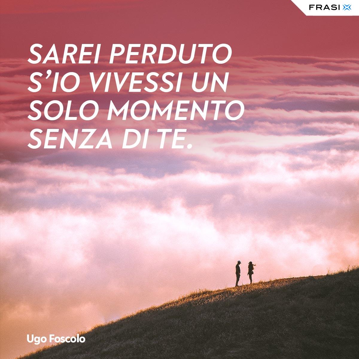 Frasi dolci Ugo Foscolo