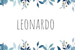 Copertina nome Leonardo origine e significato