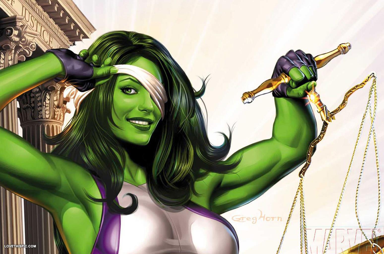 She-Hulk ci ricorda che la giustizia è cieca!
