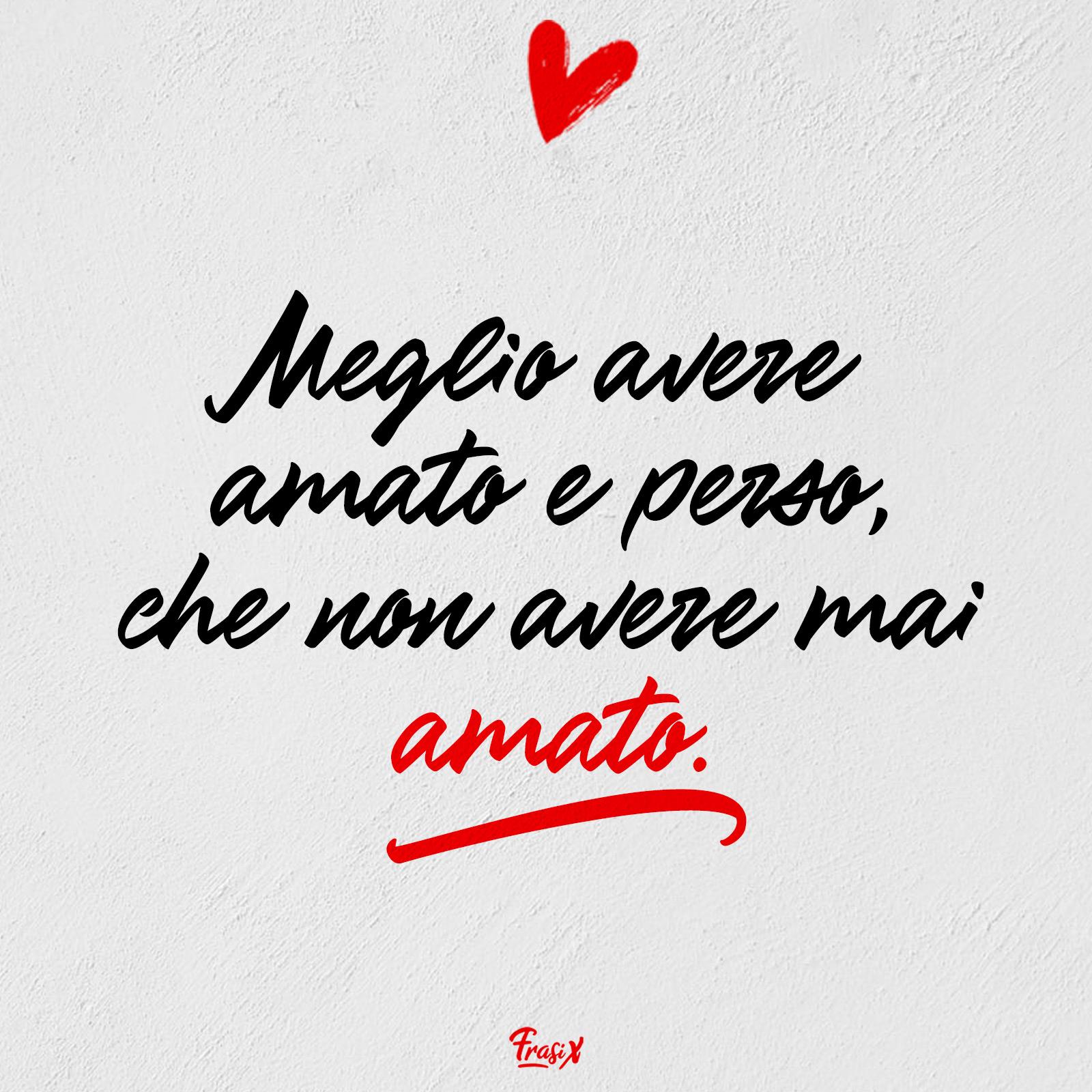 Frase sull'amore perso