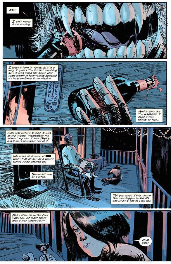 Redneck - La prima pagina del primo numero della serie di Donny Cates