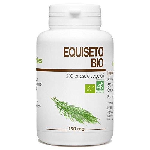 Equiseto Bio - Equisetum arvense - 190mg - 200 capsule vegetali