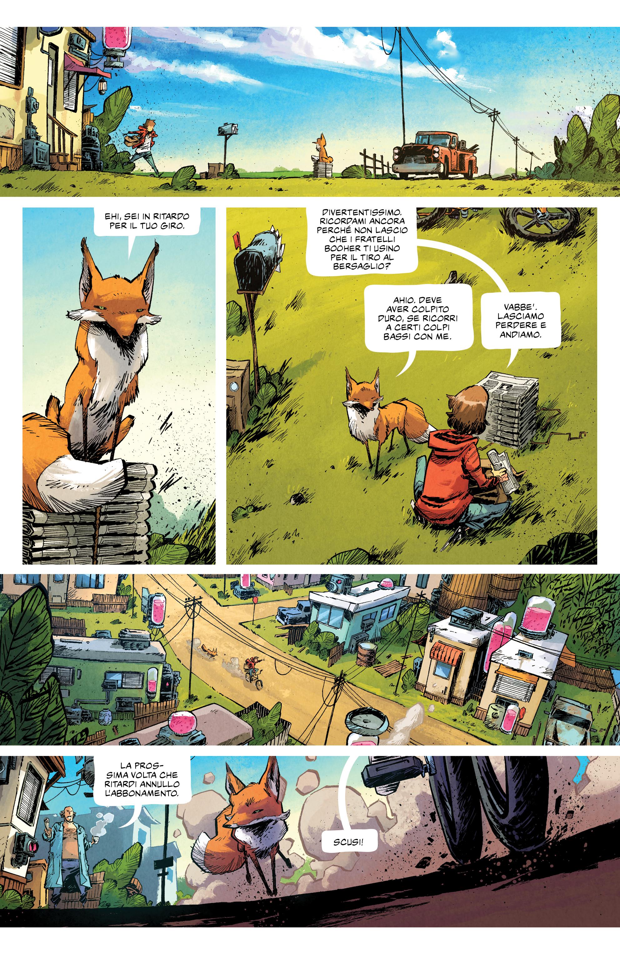 Abel e Volpe in una tavola da Middlewest 1