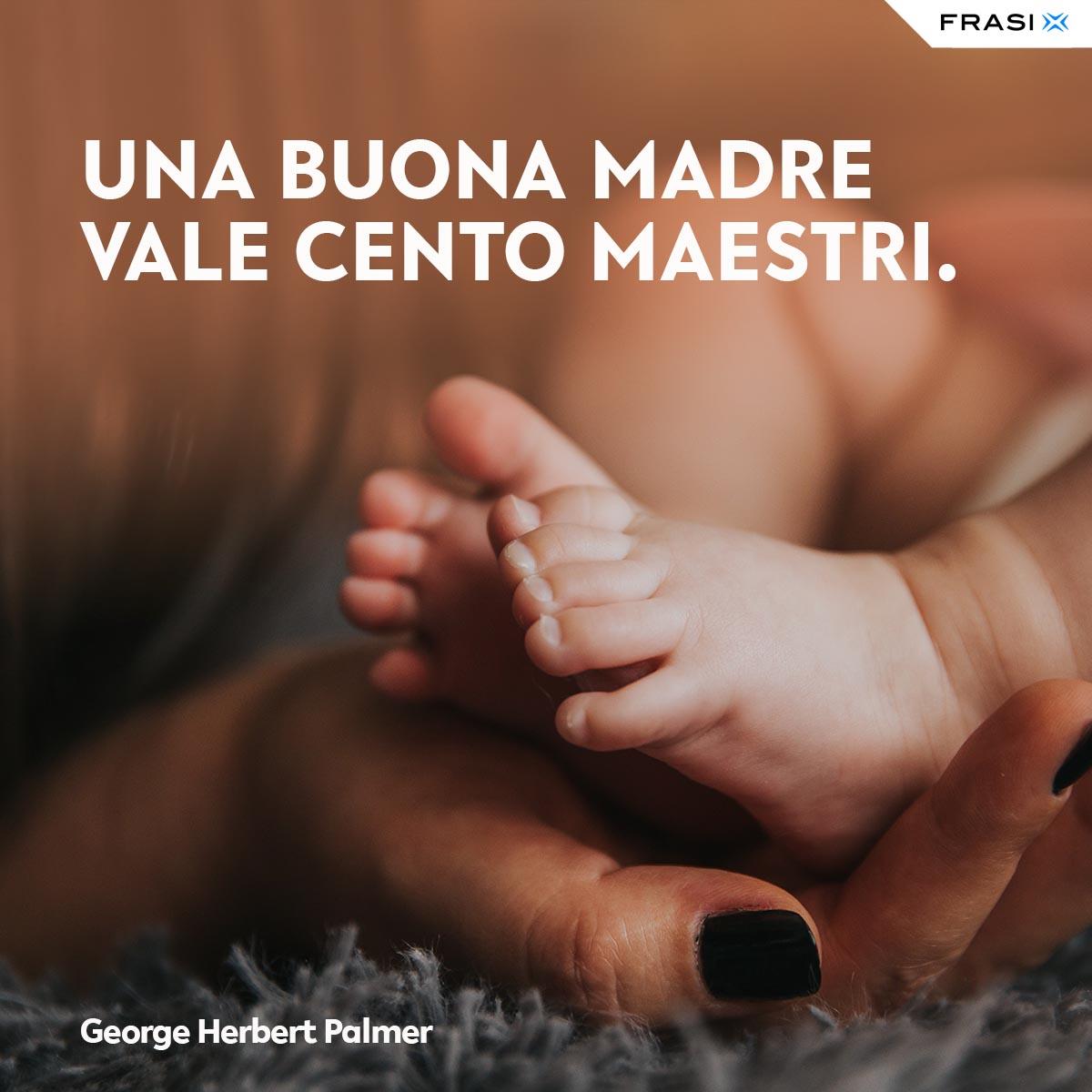Frasi dolci mamma George Herbert Palmer