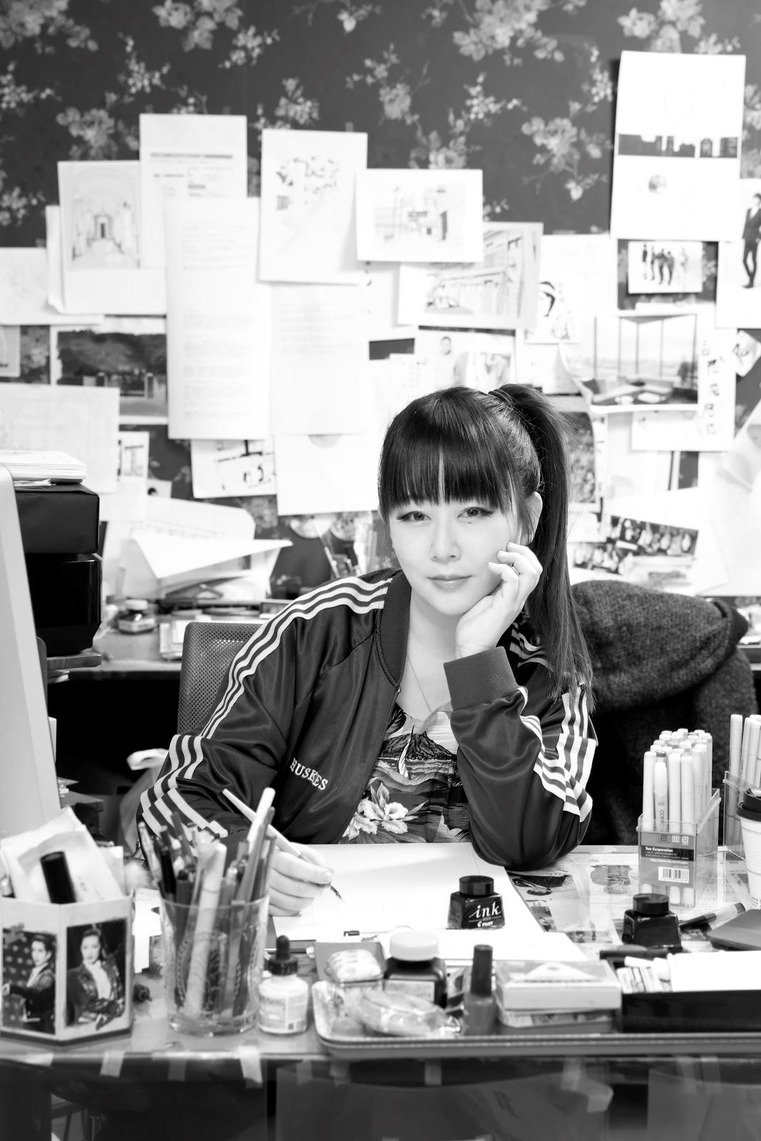 Un ritratto di Akiko Higashimura