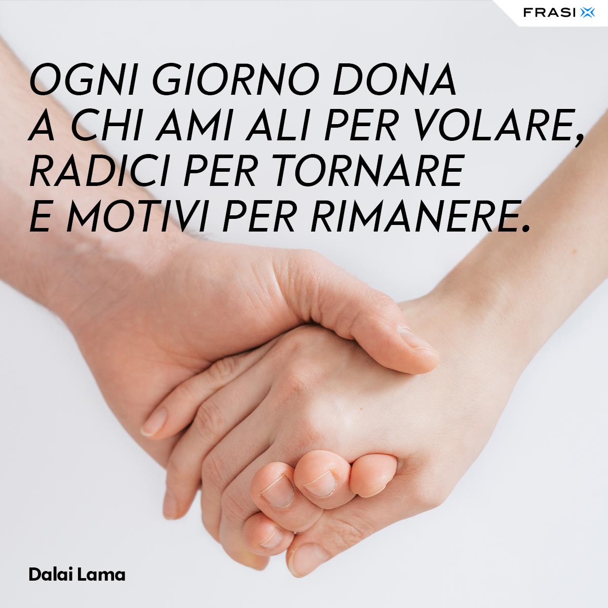 Frasi del Dalai Lama su amore e generosità