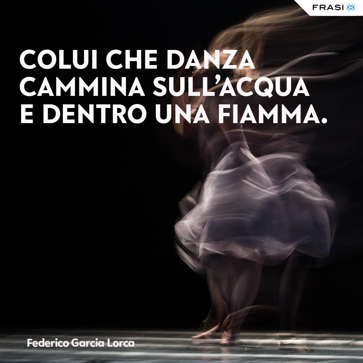 Frasi sulla danza Federico Garcia Lorca