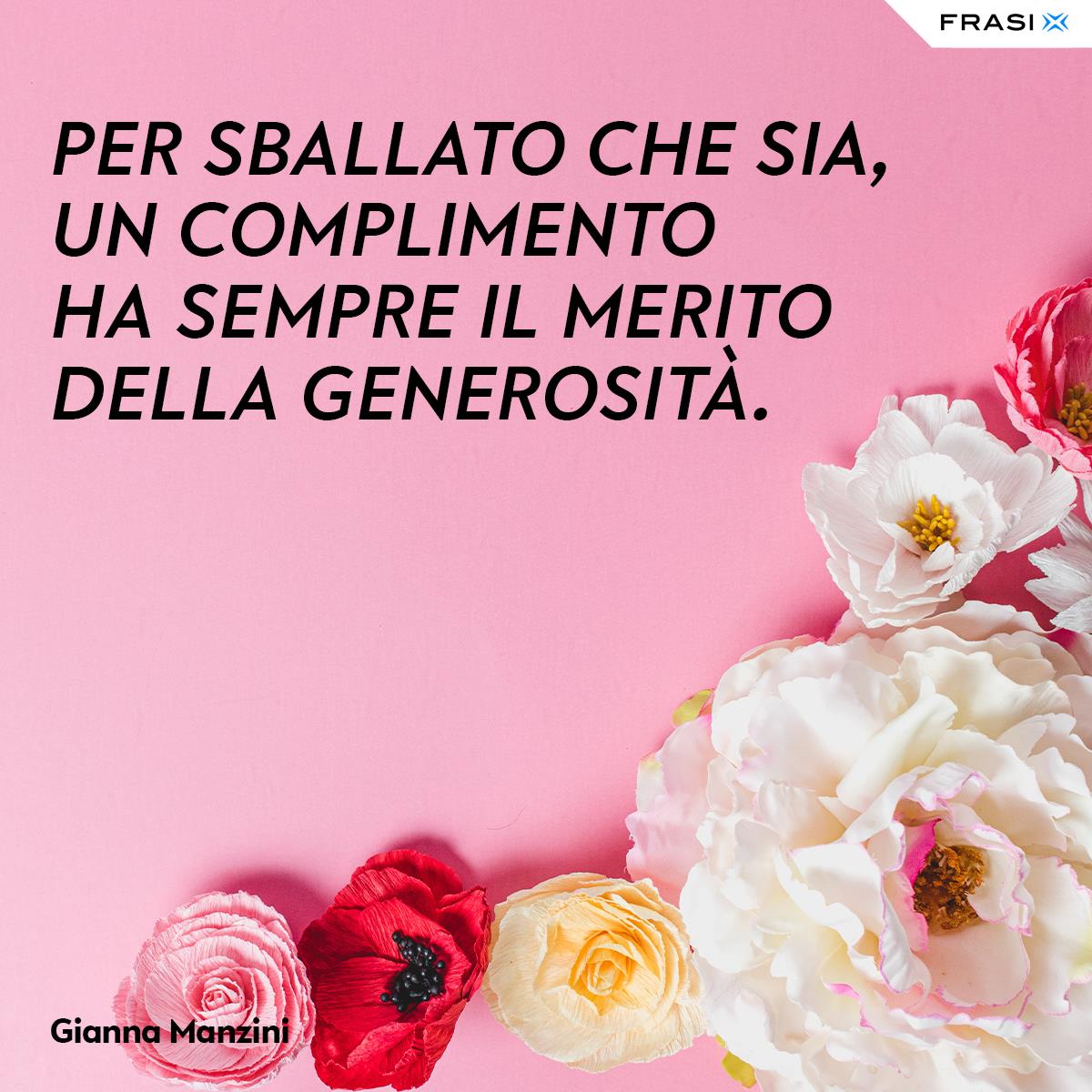 Immagini con citazione manzini per frasi di complimenti