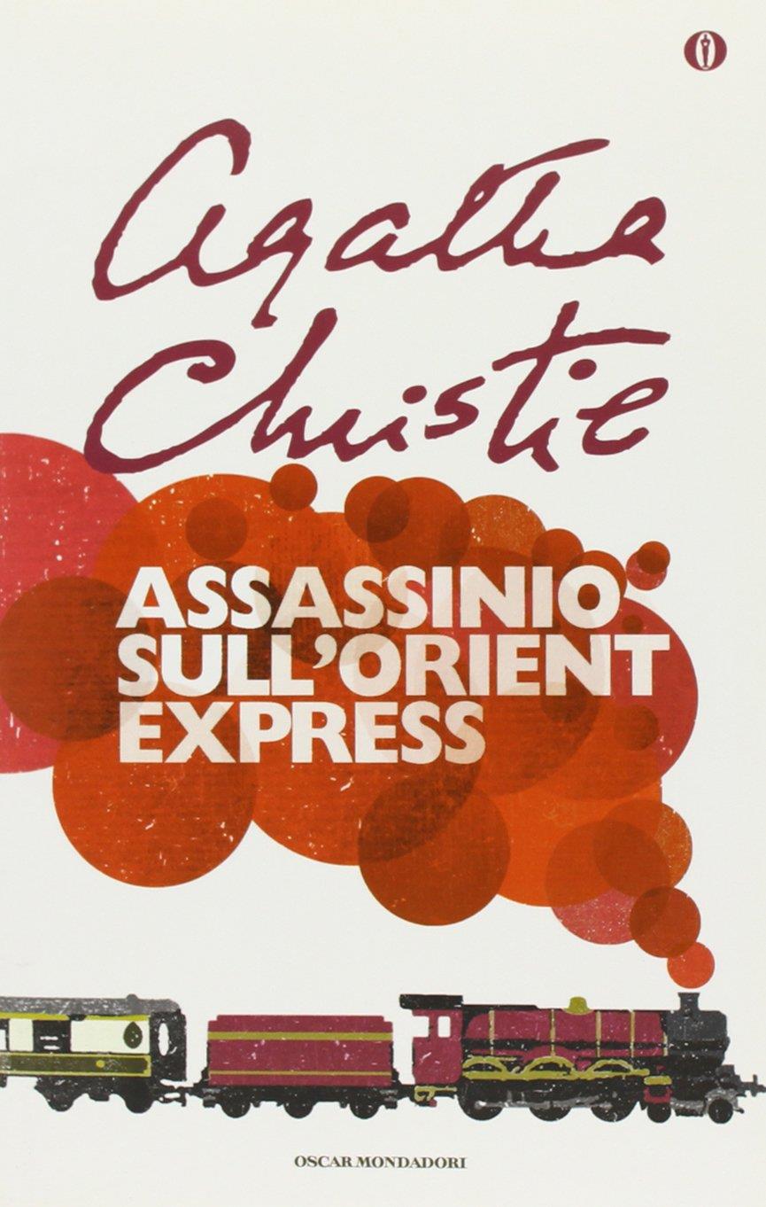 La copertina italiana di Assassinio sull'Orient Express