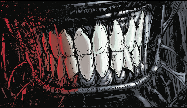 Lo xenomorfo di Aliens: Defiance