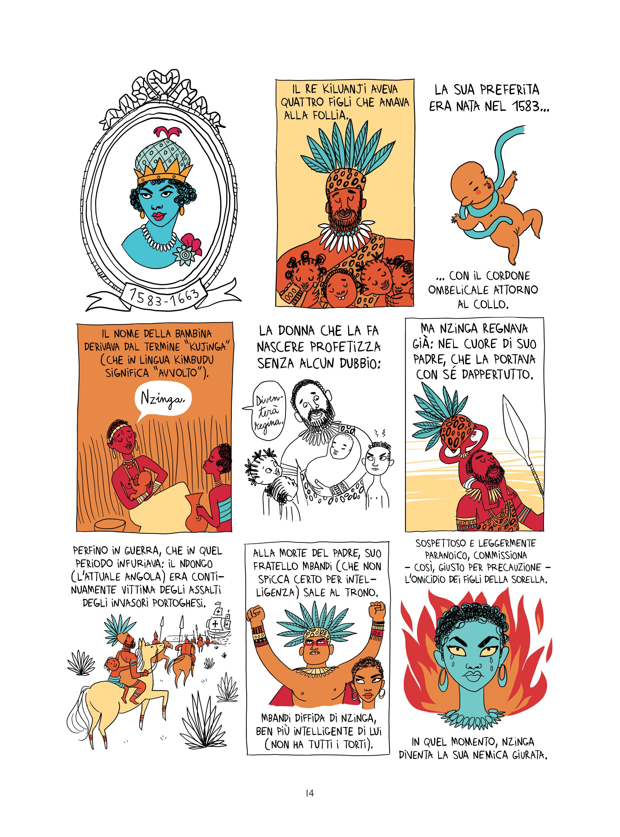 La nascita della regina Kujinga