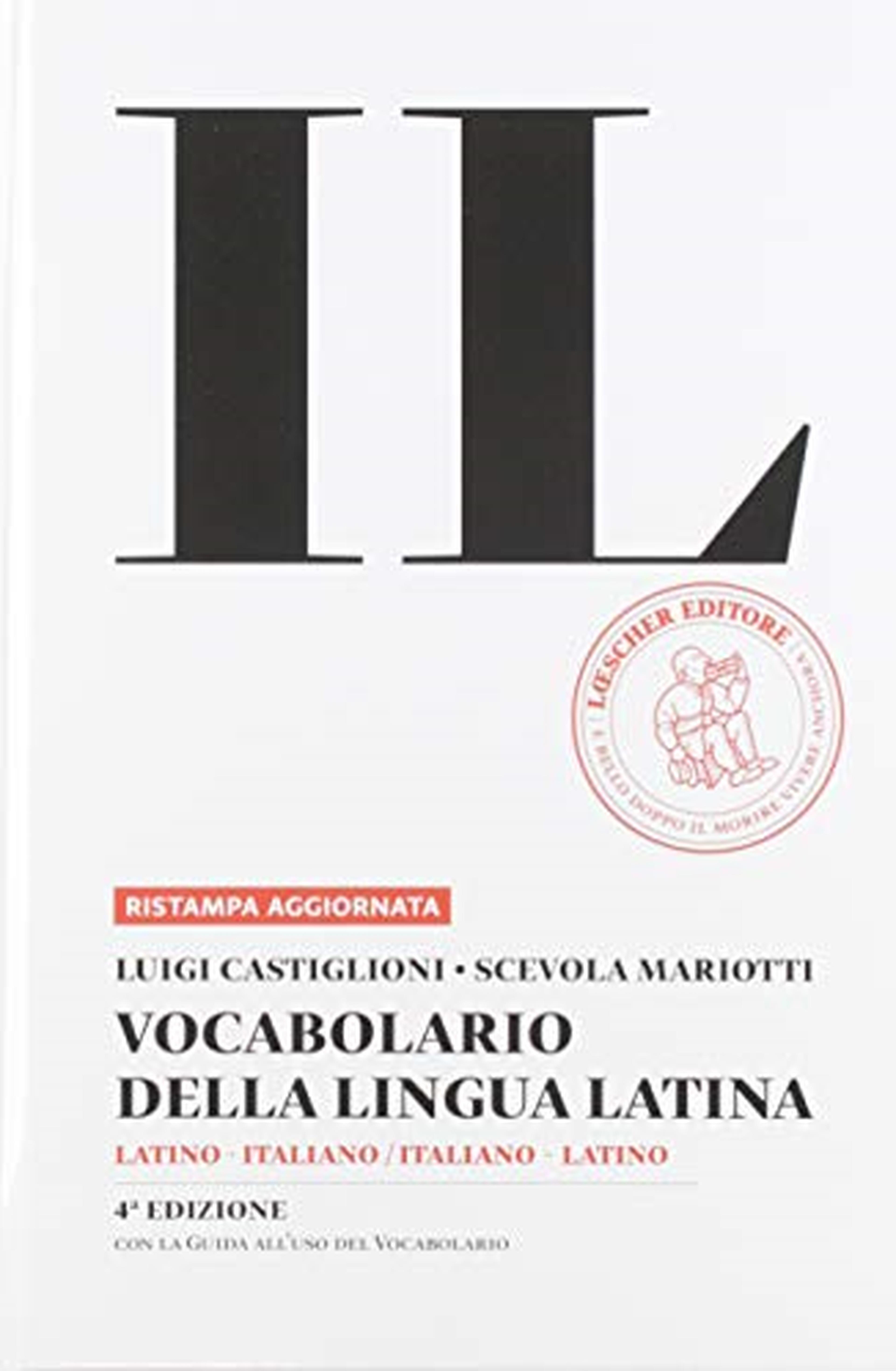 Vocabolario della lingua latina + Guida.