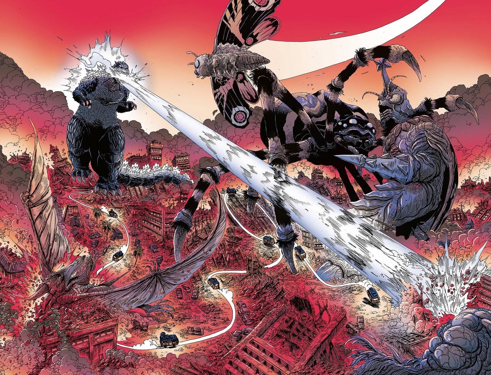 Battaglia reale tra kaiju