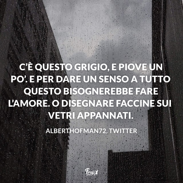 Frasi sulla Pioggia le 20 più belle e romantiche