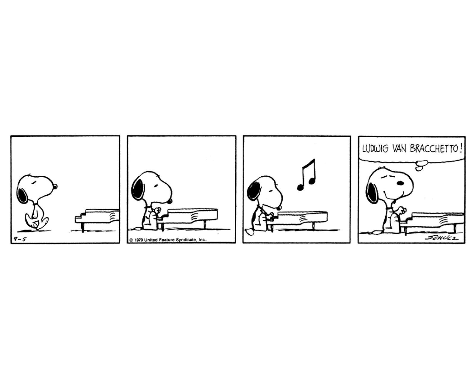 Una vignetta dei Peanuts