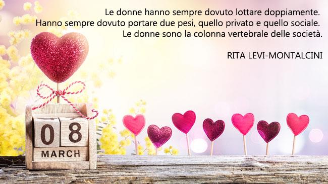 Un'immagine da condividere con gli auguri per l'8 marzo