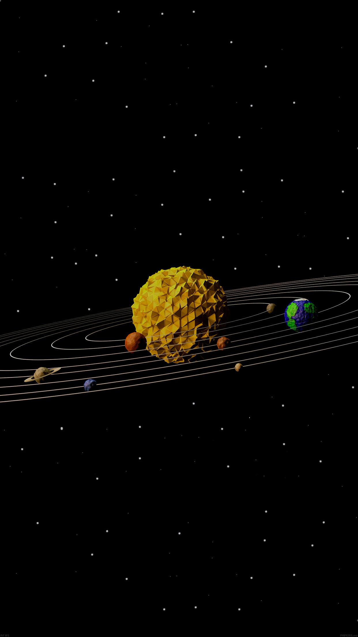 Il sistema solare 3D - Sfondi per PC, iPhone, Android e profilo WhatsApp da scaricare