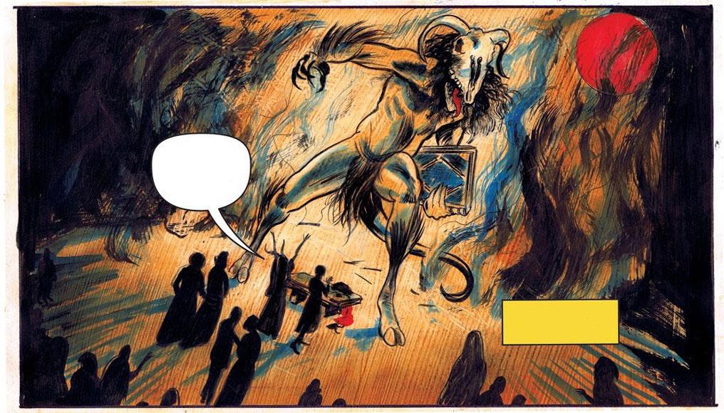 L'apparizione del diavolo
