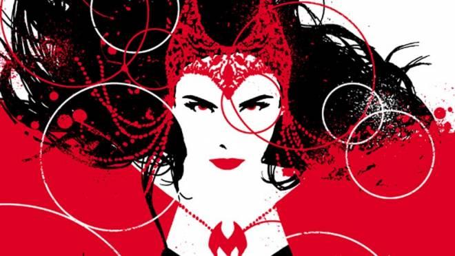 Scarlet in una bellissimo disegno tratto dal suo ultimo fumetto