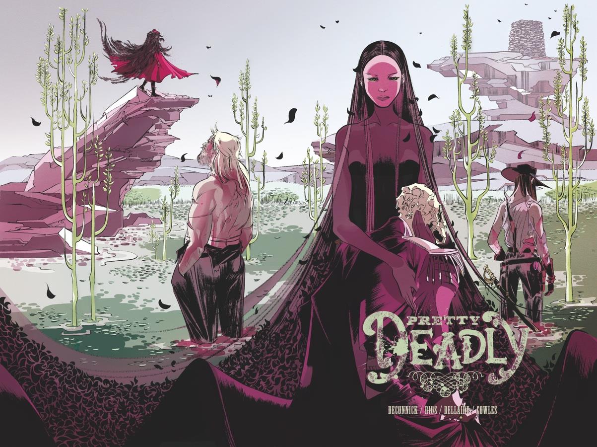Bellezza e Morte sulla cover del primo volume di Pretty Deadly