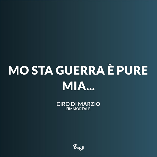 Mo sta guerra è pure mia...