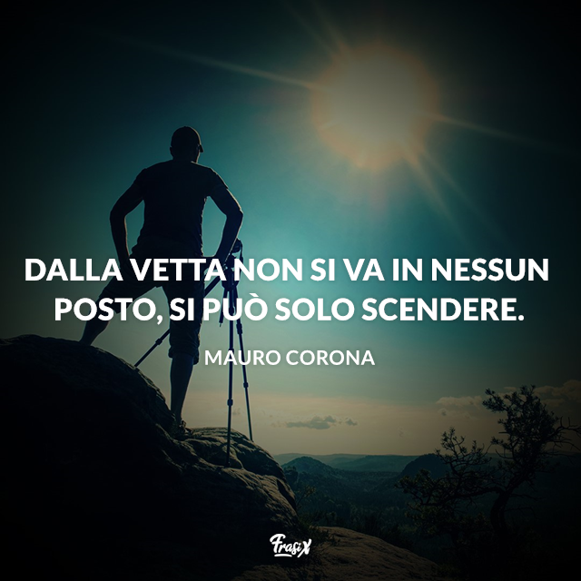 Frasi sulla montagna