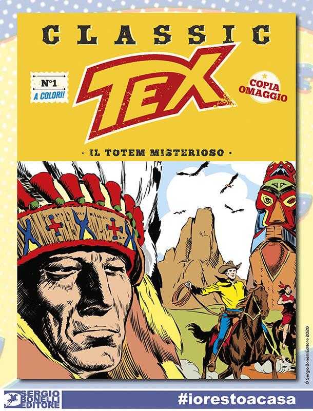 Scarica gratuitamente il primo numero di Tex in versione digitale