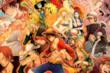 La ciurma di Cappello di Paglia e altri personaggi di One Piece