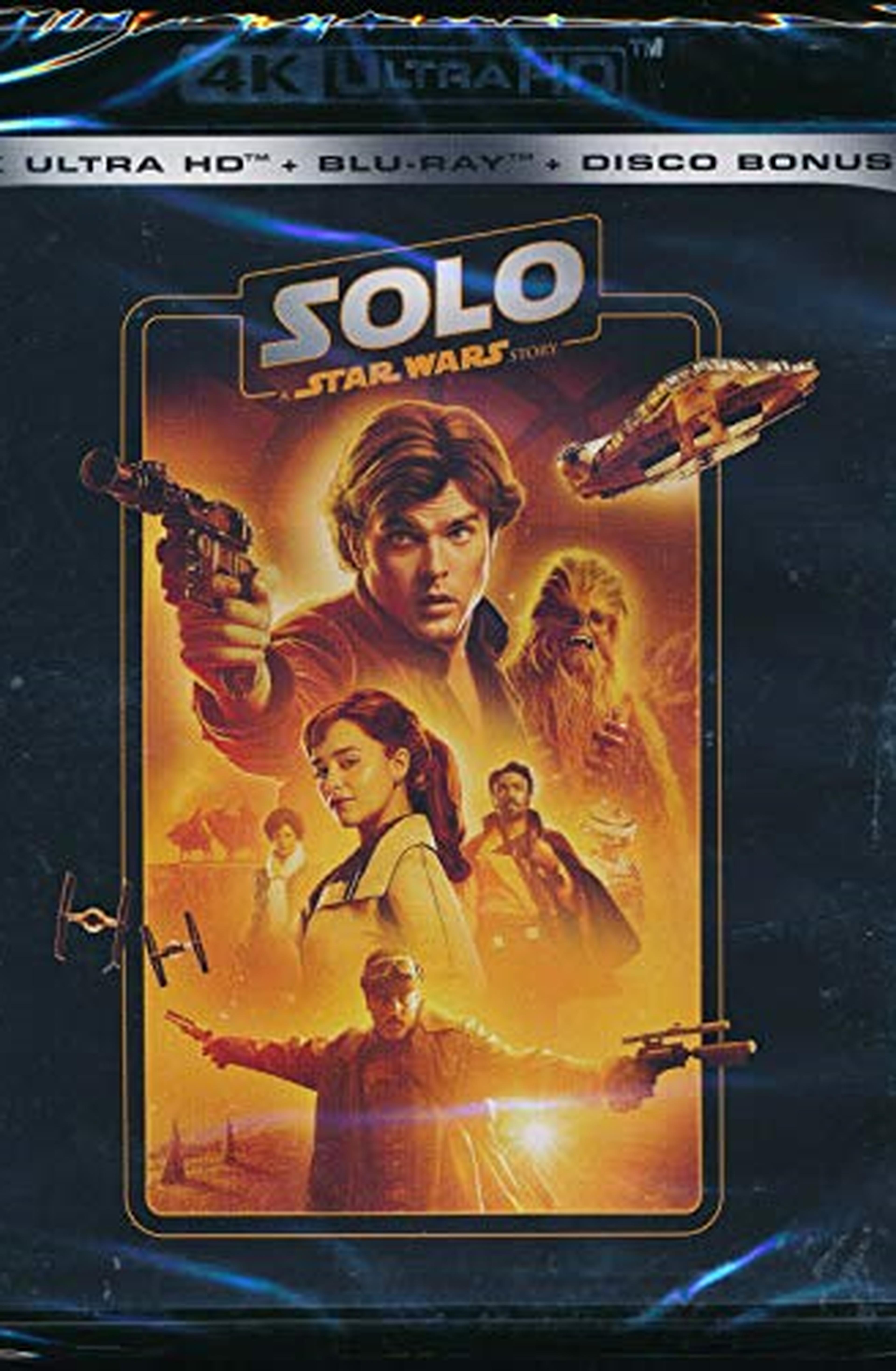 Star Wars Story Solo Uhd 4K (3 Blu Ray)
