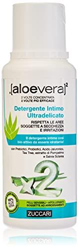 Aloevera Zuccari 2 Detergente Intimo Ultradelicato, 250 Millilitro