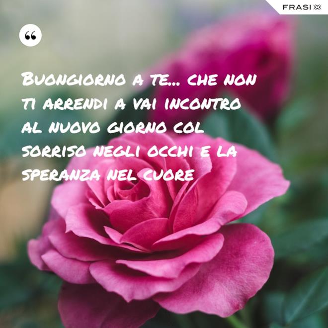 Bellissime Affettuoso Frase Forza Buongiorno Di Speranza Buongiorno di speranza: 20+ immagini e frasi (gratis)