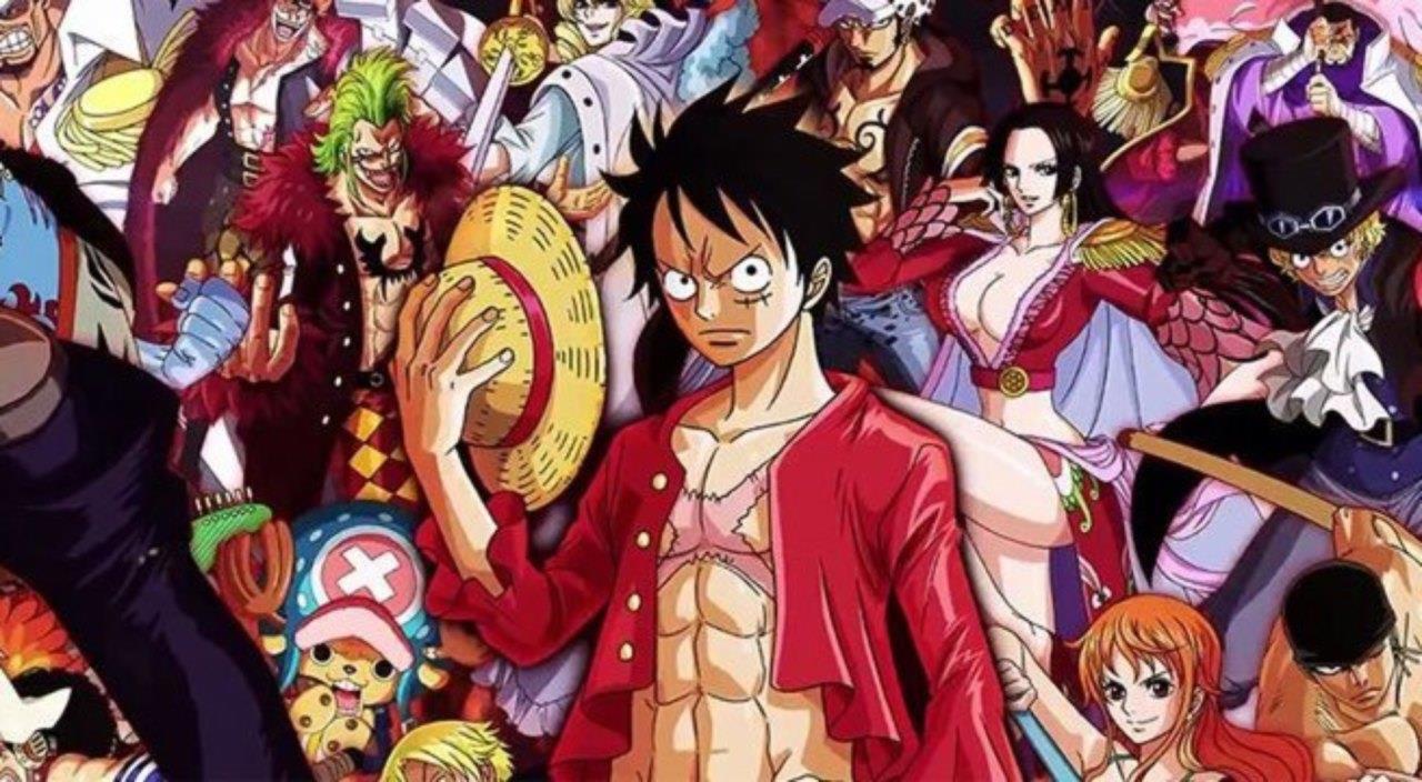 One Piece Rufy primo piano
