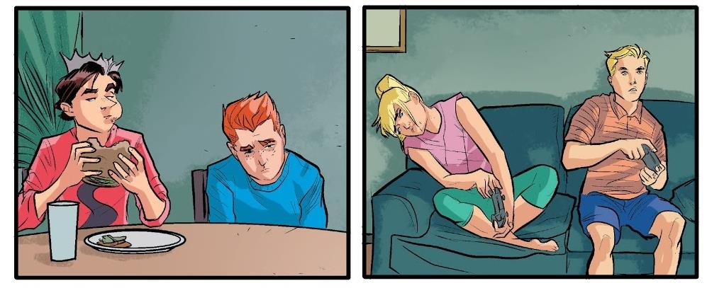 Archie e Betty depressi per le rispettive rotture amorose