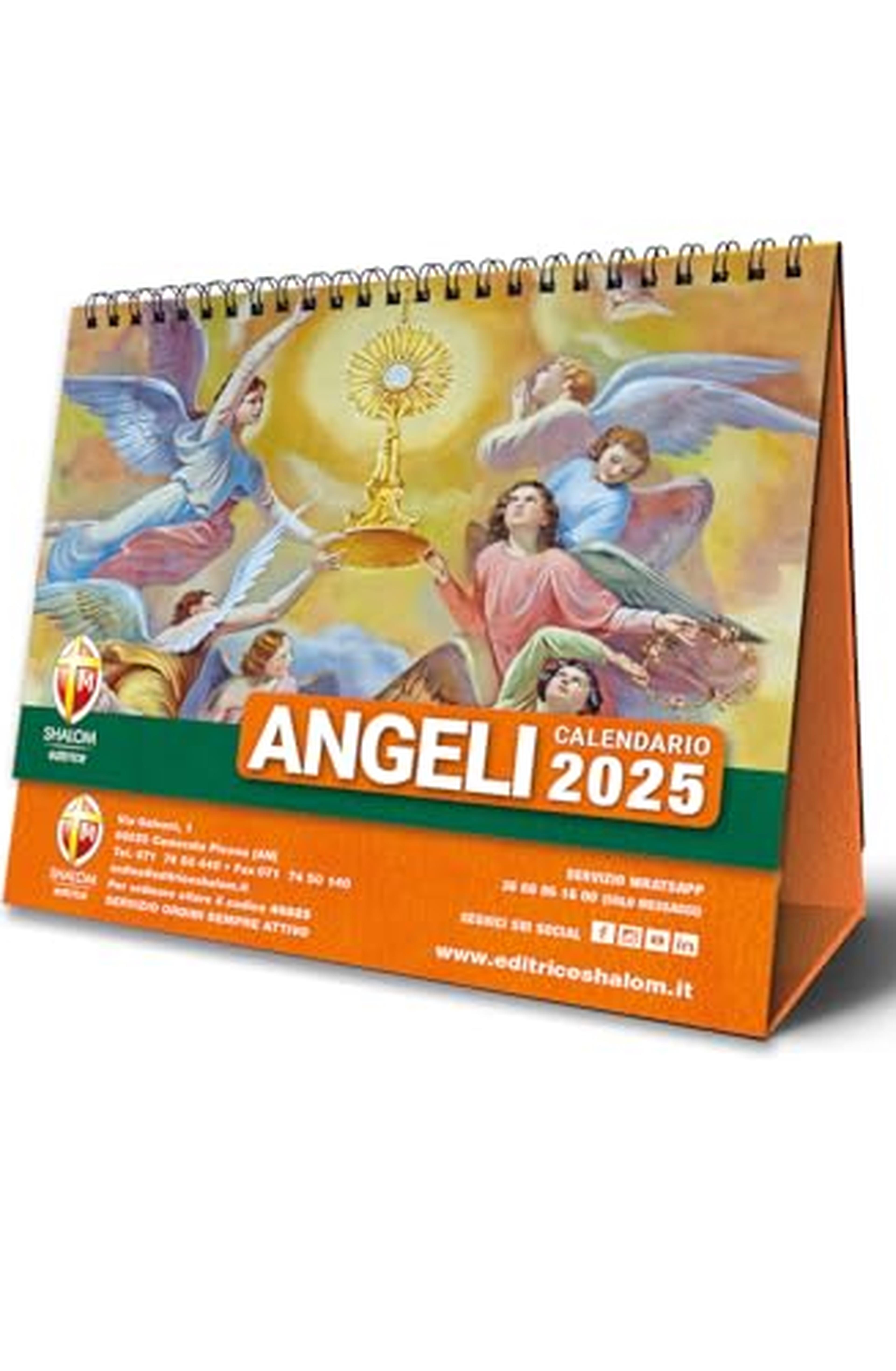 CALENDARIO DA TAVOLO 2025 Gli Angeli