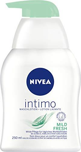 Nivea, Detergente intimo Natural Fresh, 4 confezioni (4 x 250 ml)