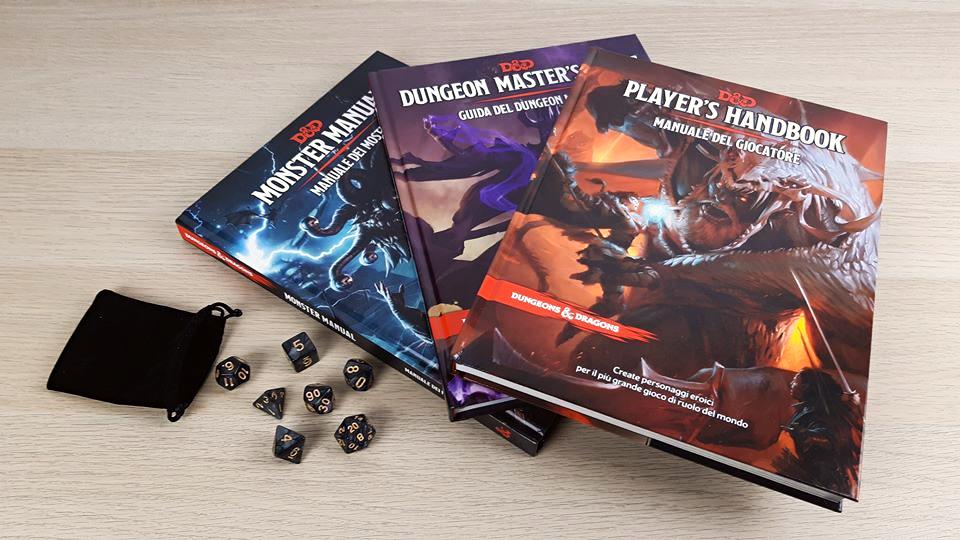 I tre manuali fondamentali di Dungeons & Dragons