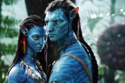 I protagonisti di Avatar in una scena del film