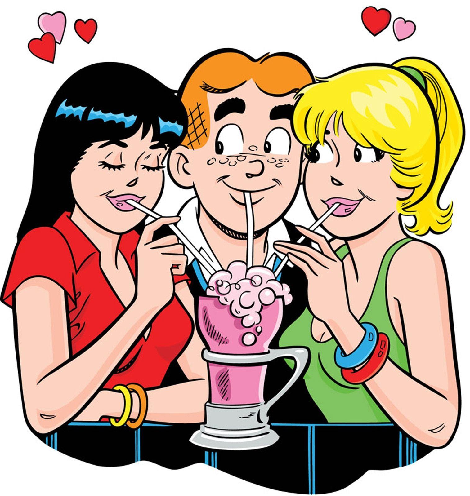 Veronica Archie e Betty condividono un frappé