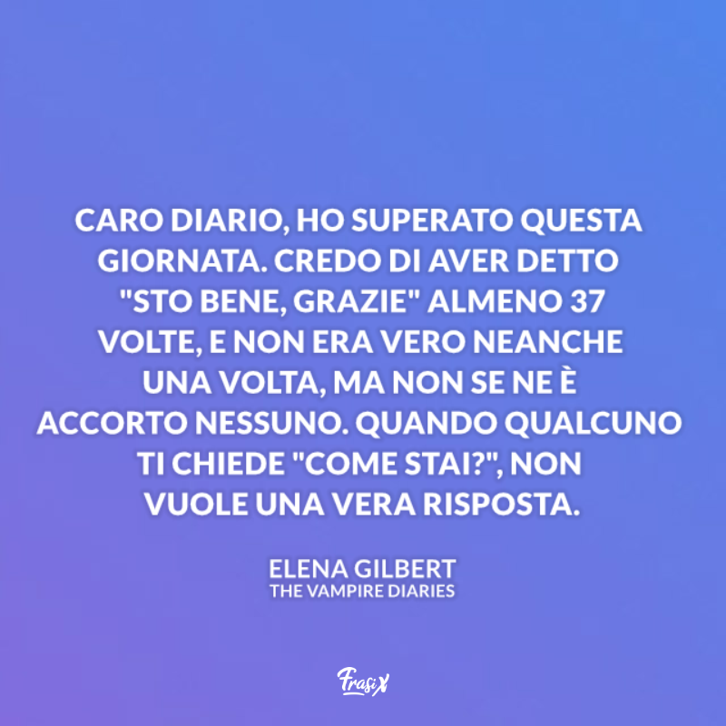 Immagine con citazione elena gilbert per frasi the vampire diaries