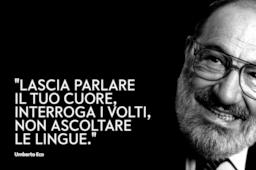 Copertina Umberto Eco frasi