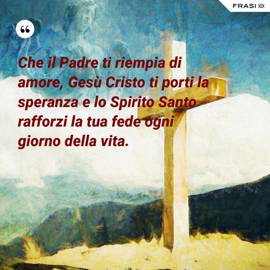 Immagine per la Santa Cresima con citazione religiosa